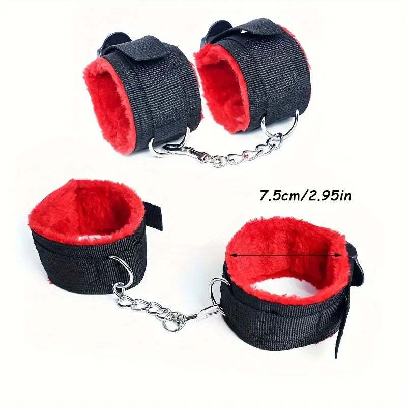 7-Delige BDSM Set – Rood – €49,95