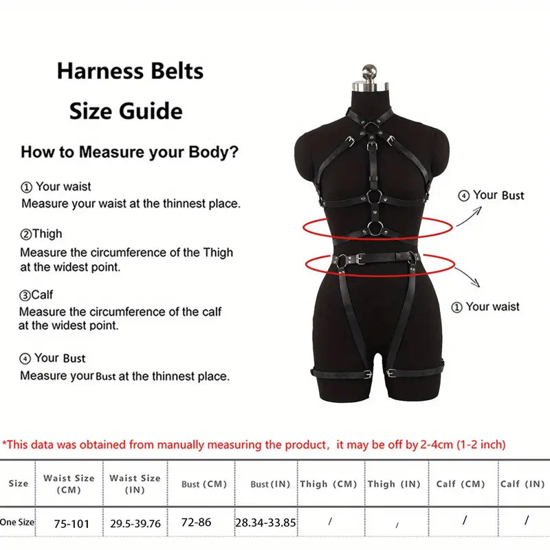 BDSM Cadeauset Rood – inclusief bodyharnas – €79,95