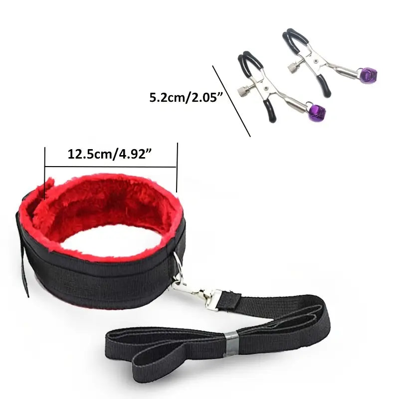 7-Delige BDSM Set – Rood – €49,95