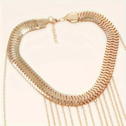 Body Chain de Luxe Goud  | Erotische Accessoire | Dare to Undress