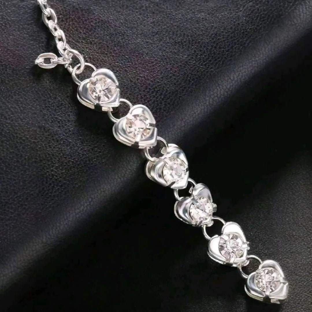 Body Chain de Luxe Zilver – Diamond Desire | Erotische Accessoire | Dare to Undress