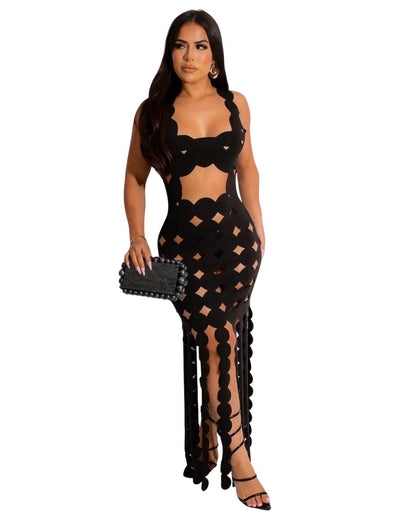 Zwarte cut-out jurk dames – Shadow Temptation | Sexy lingerie & erotische lingerie | Dare to Undress